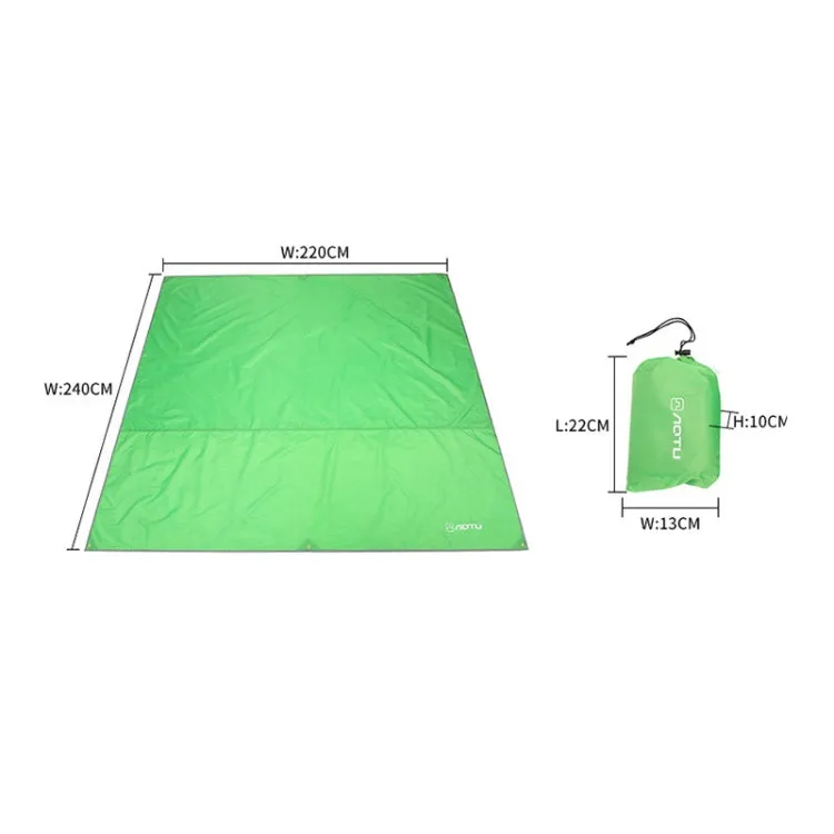 AOTU AT6220 Oxford Cloth Outdoor Camping Picnic Beach Mat, Size: 240 x 220cm (Blue)