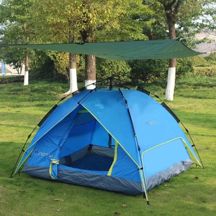 AOTU AT6220 Oxford Cloth Outdoor Camping Picnic Beach Mat, Size: 240 x 220cm (Blue)
