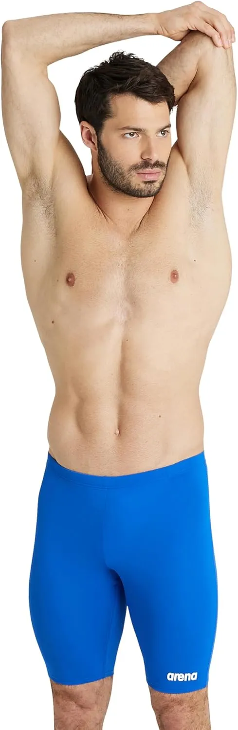 ARENA Men's Team Colors Solid Swim Jammer MaxLife Athletic Swimwear Pool Training Swimsuit Competitive Swimming Bathing Suit