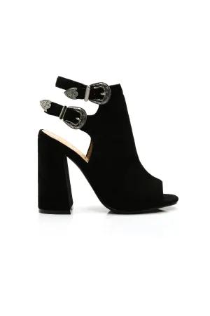 Be Better Buckle Bootie - Black