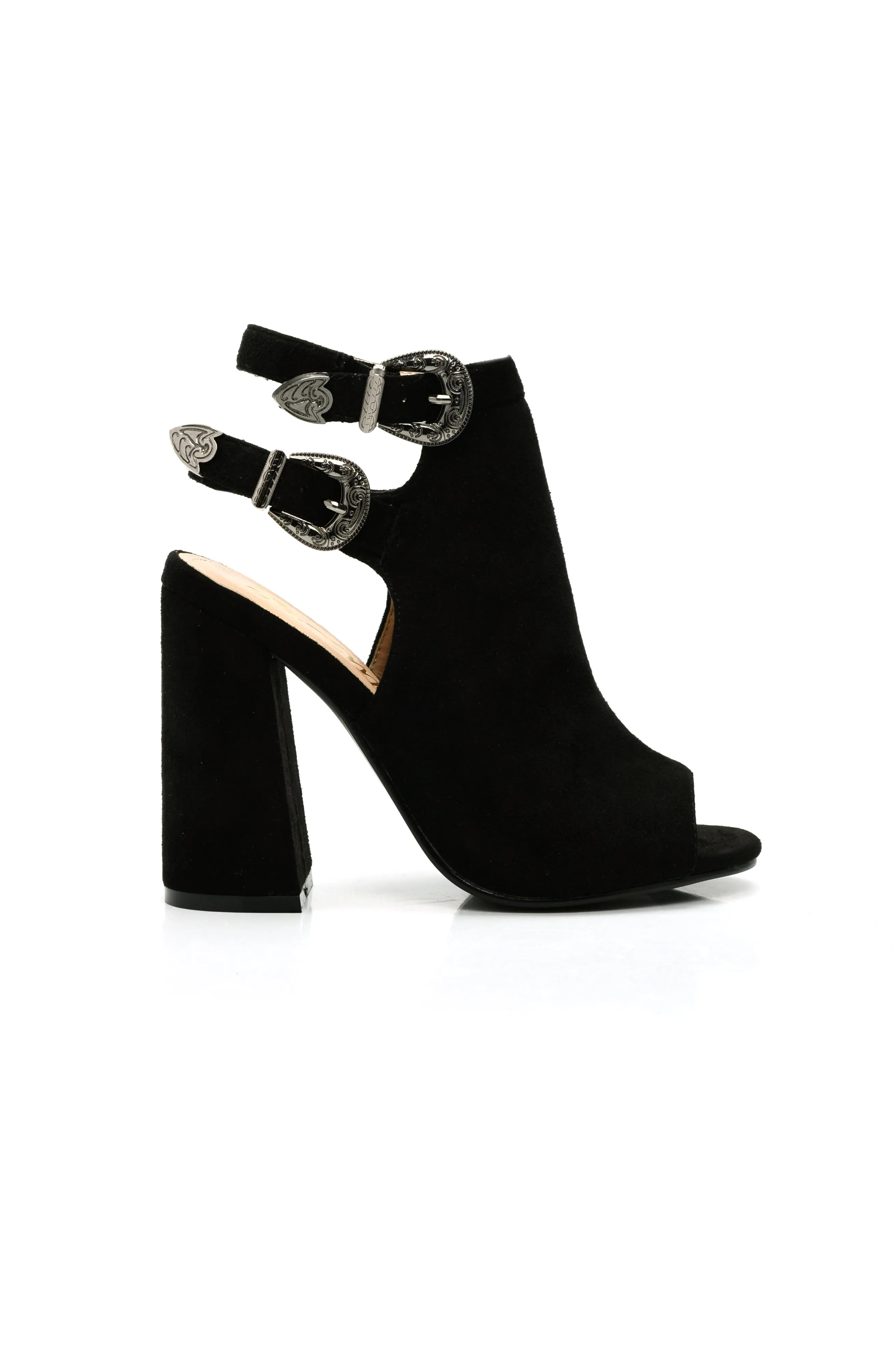 Be Better Buckle Bootie - Black