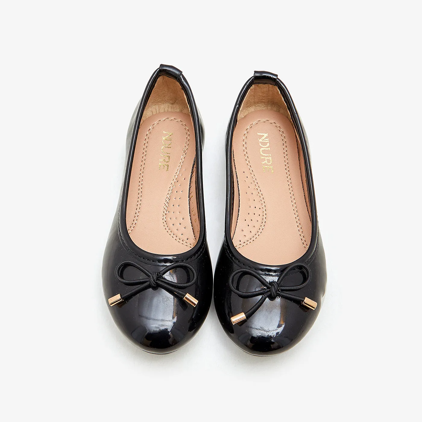 Bow Detailed Girls' Ballets