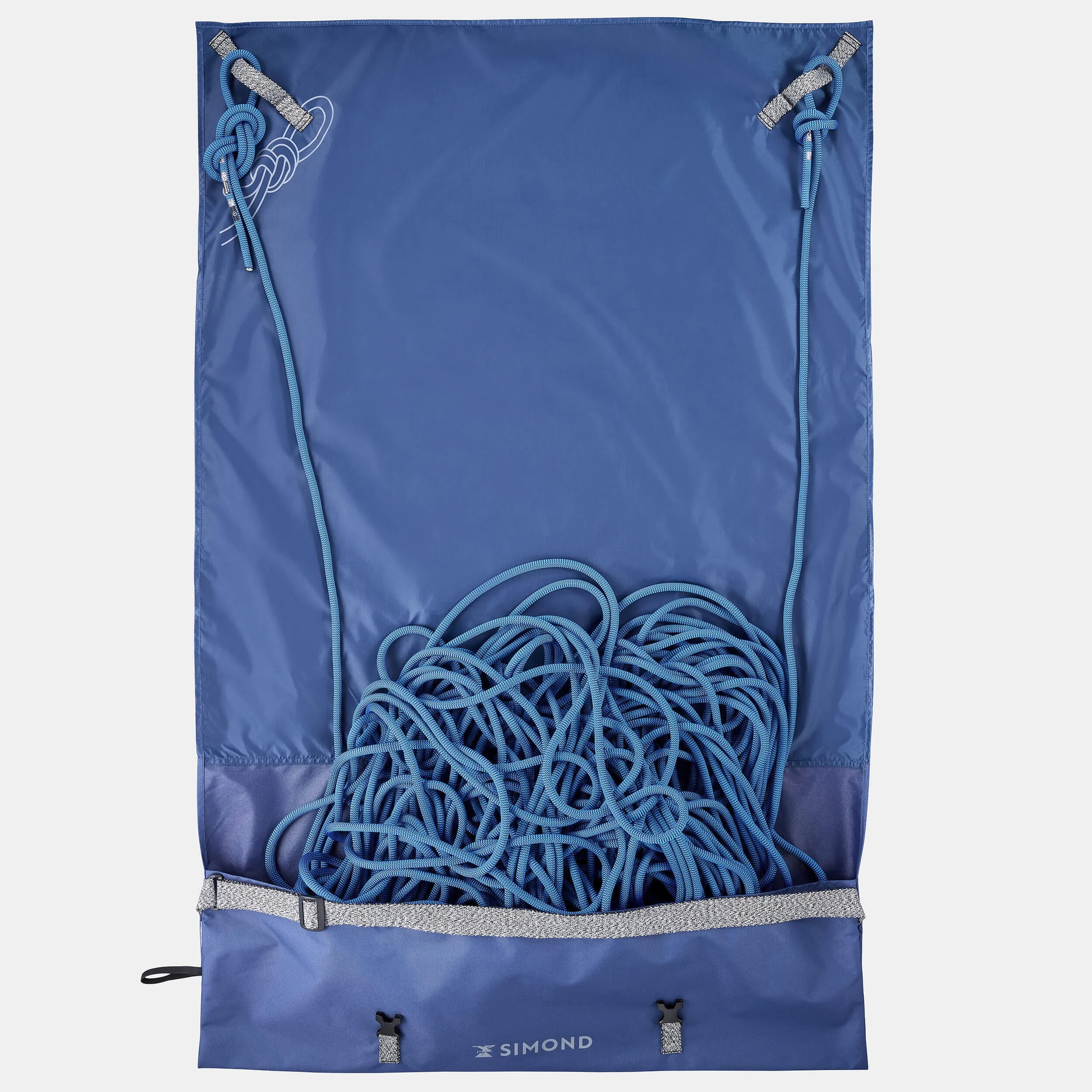 Climbing rope Simond 10 mm × 70 m, blue