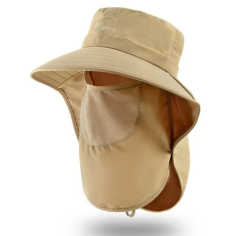 Desert Hat With Full Front And Back Neck Cover