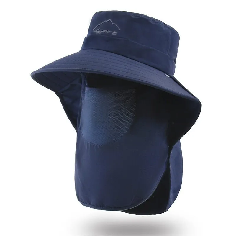 Desert Hat With Full Front And Back Neck Cover