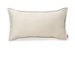 Desert Rectangle Cushion | Off-White | Recycled PET-yarn | by ferm Living