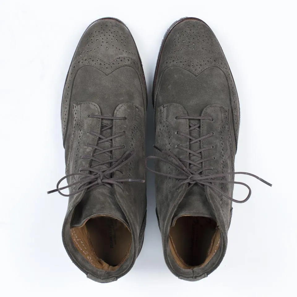 Flint Kudu Suede Blake Wingtip Boot