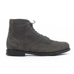 Flint Kudu Suede Blake Wingtip Boot