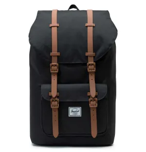 Herschel Supply Co. Little America Backpack – Black/Saddle Brown