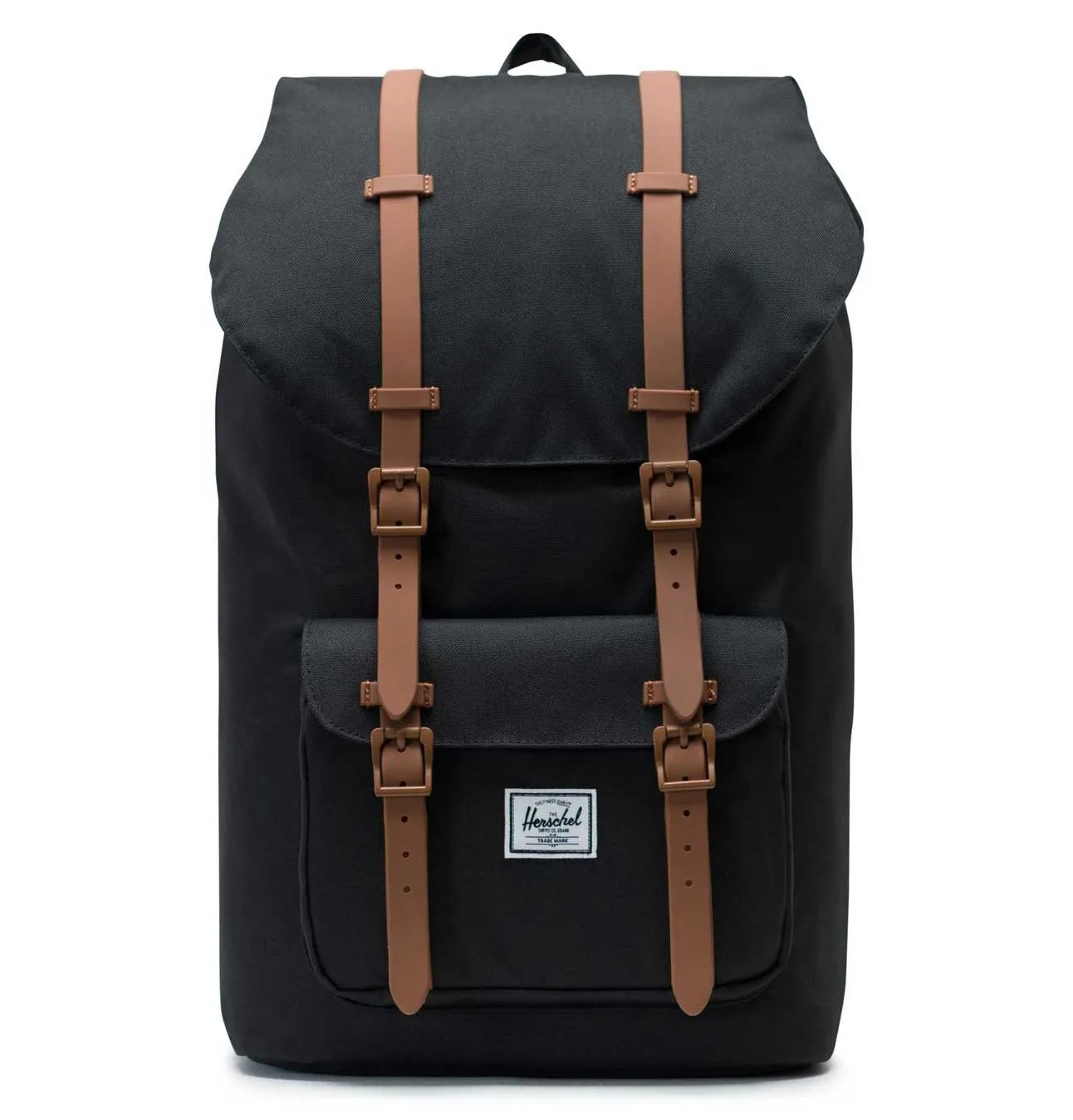 Herschel Supply Co. Little America Backpack – Black/Saddle Brown