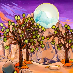 Joshua Trees // Giclee Paper Print
