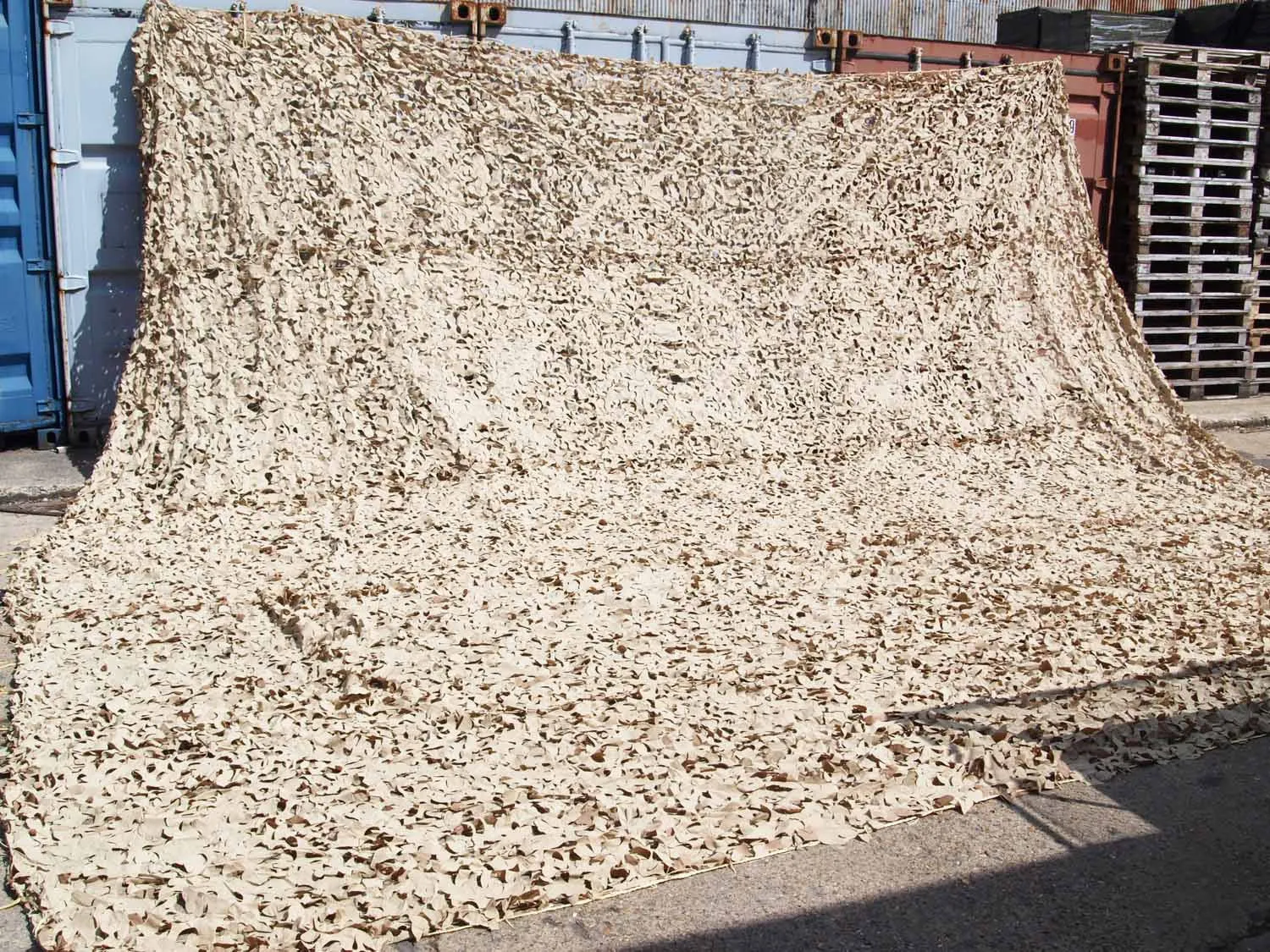 Large Desert Camo Net - British Army Surplus
