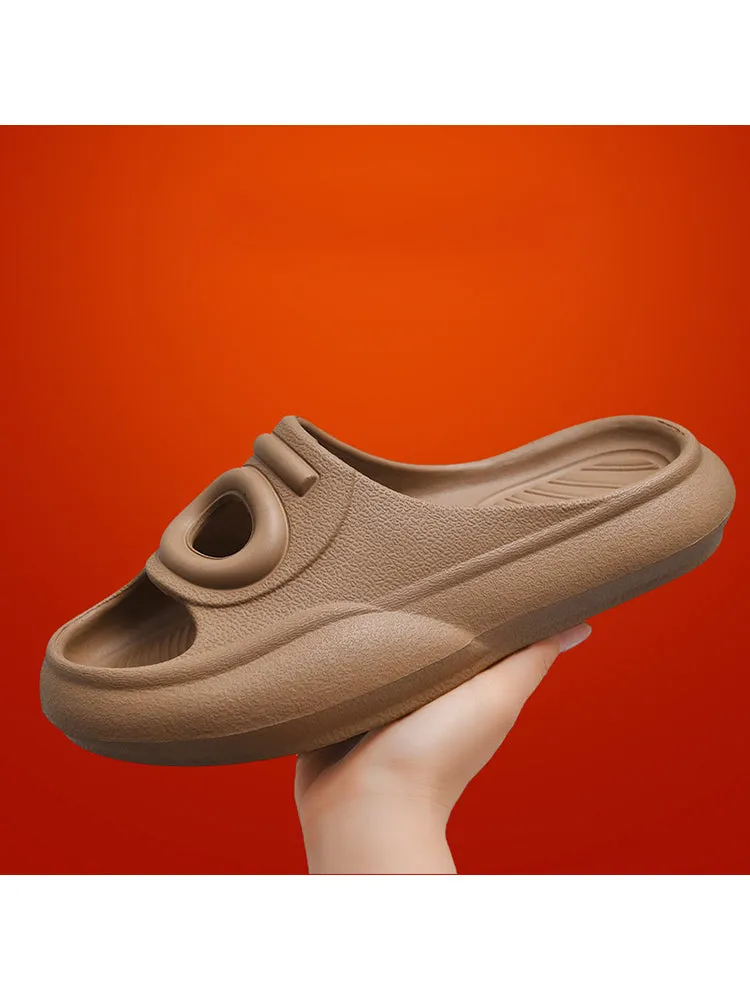 Men's Rubber Big-Eyed Astronaut Casual Outdoor Beach Slippers