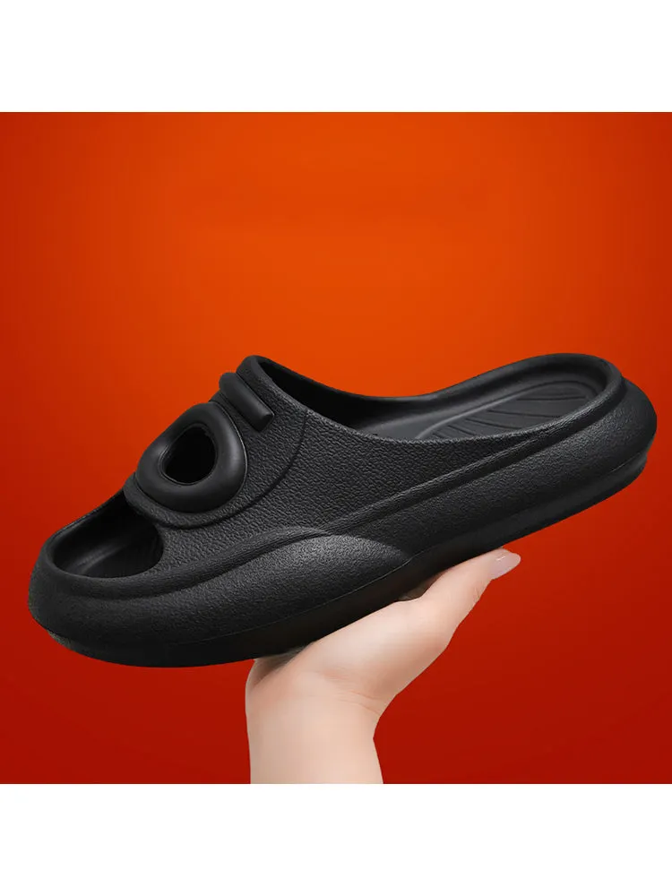 Men's Rubber Big-Eyed Astronaut Casual Outdoor Beach Slippers