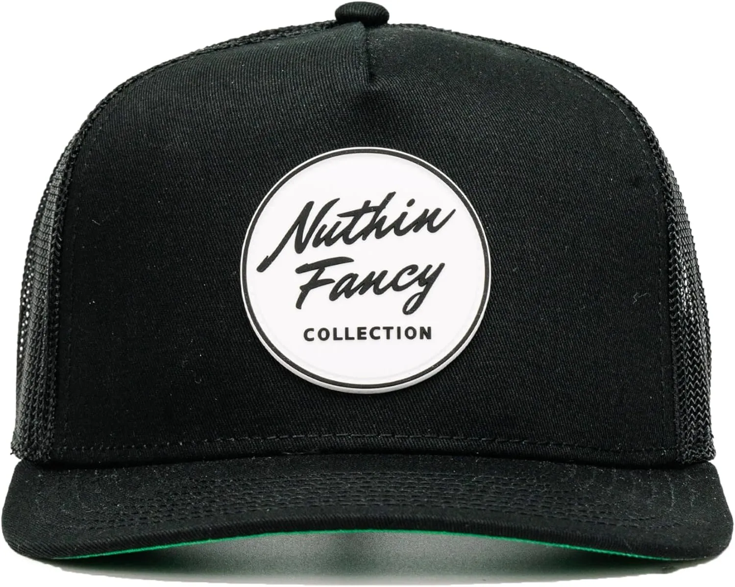 Nuthin Fancy CO Lightweight, Breathable Mesh Snapback Hat with Classic Logo, Stylish Everyday Cap for Men & Women