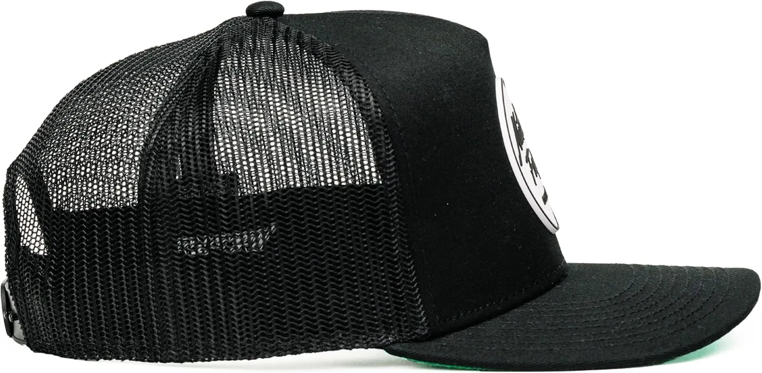 Nuthin Fancy CO Lightweight, Breathable Mesh Snapback Hat with Classic Logo, Stylish Everyday Cap for Men & Women