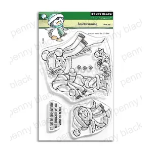 Penny Black Clear Stamps - Heartwarming