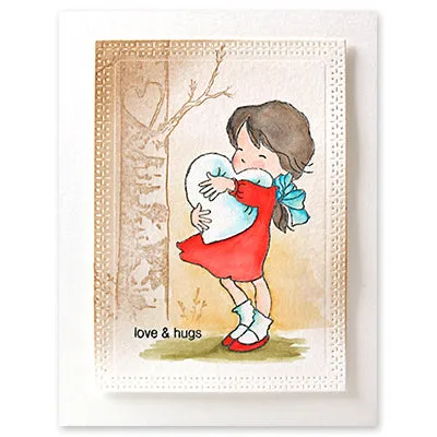 Penny Black Clear Stamps - Loves Embrace