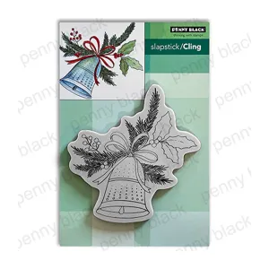 Penny Black Slapstick Cling Rubber Stamp - Ringing