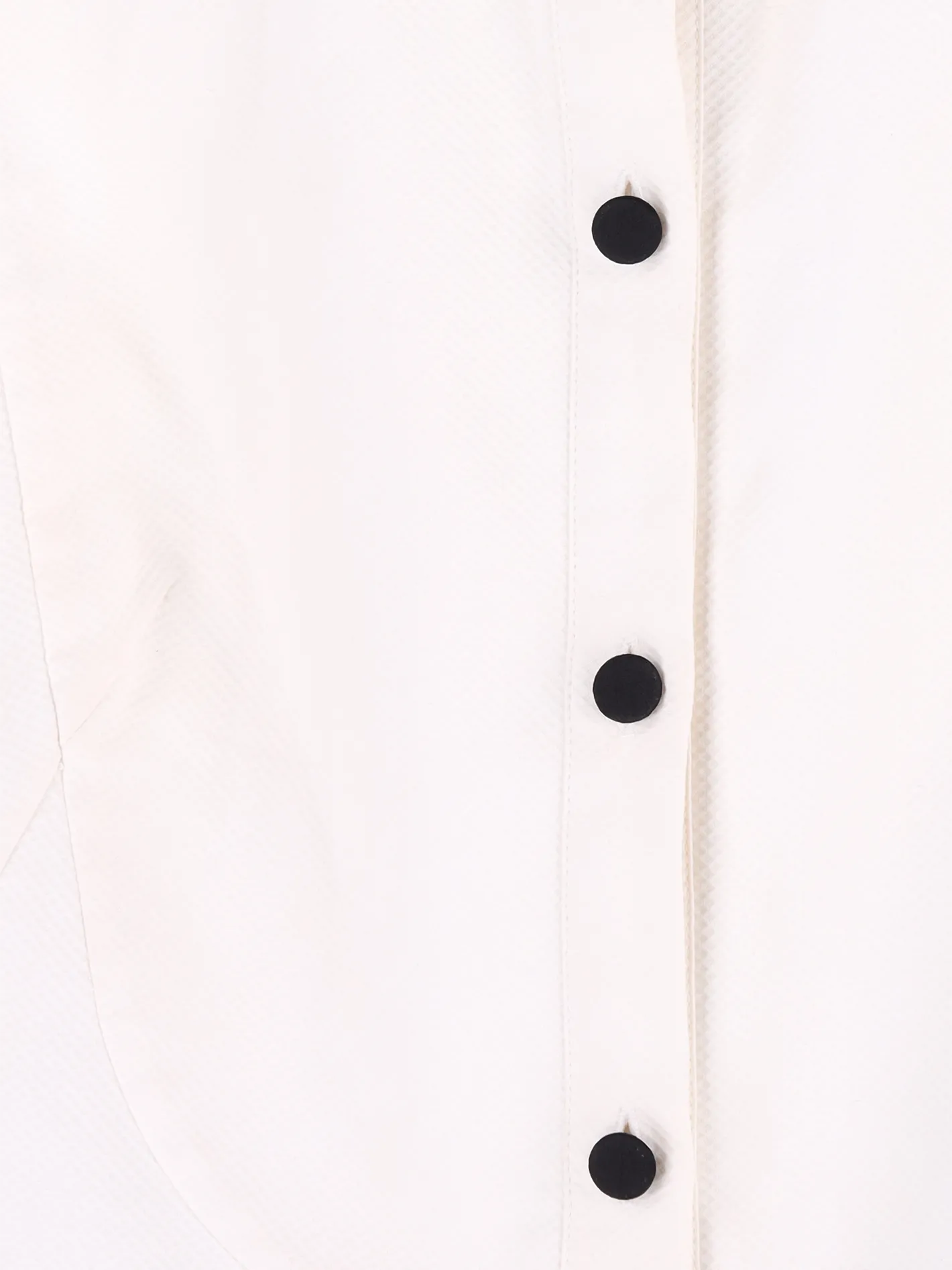 pleat-detail tuxedo dress