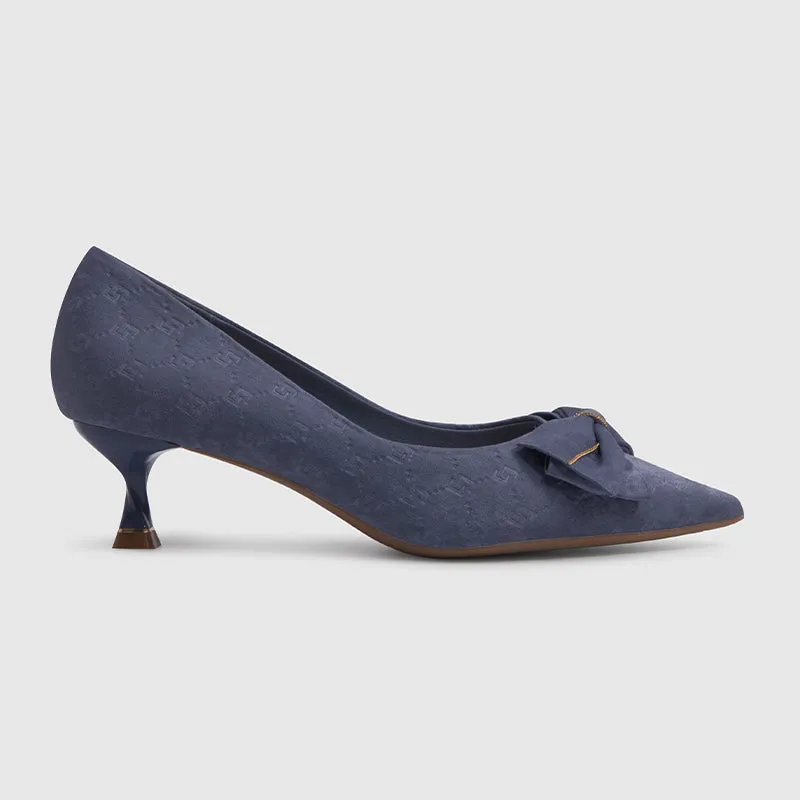 Pointy Toe Pumps Blue