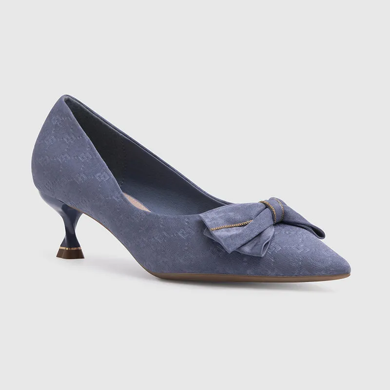 Pointy Toe Pumps Blue