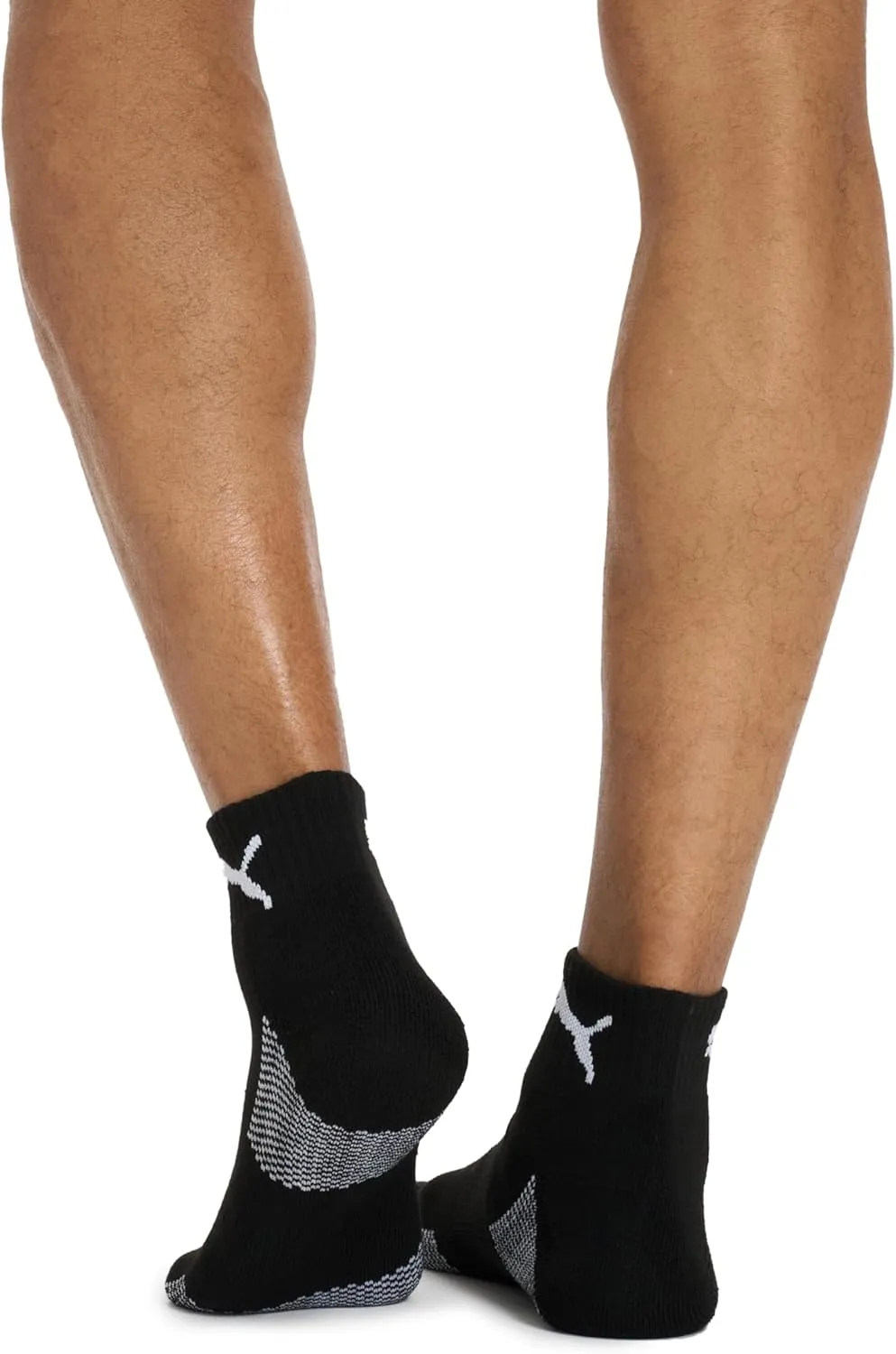 PUMA Men's 6 Pack Quarter Crew Socks