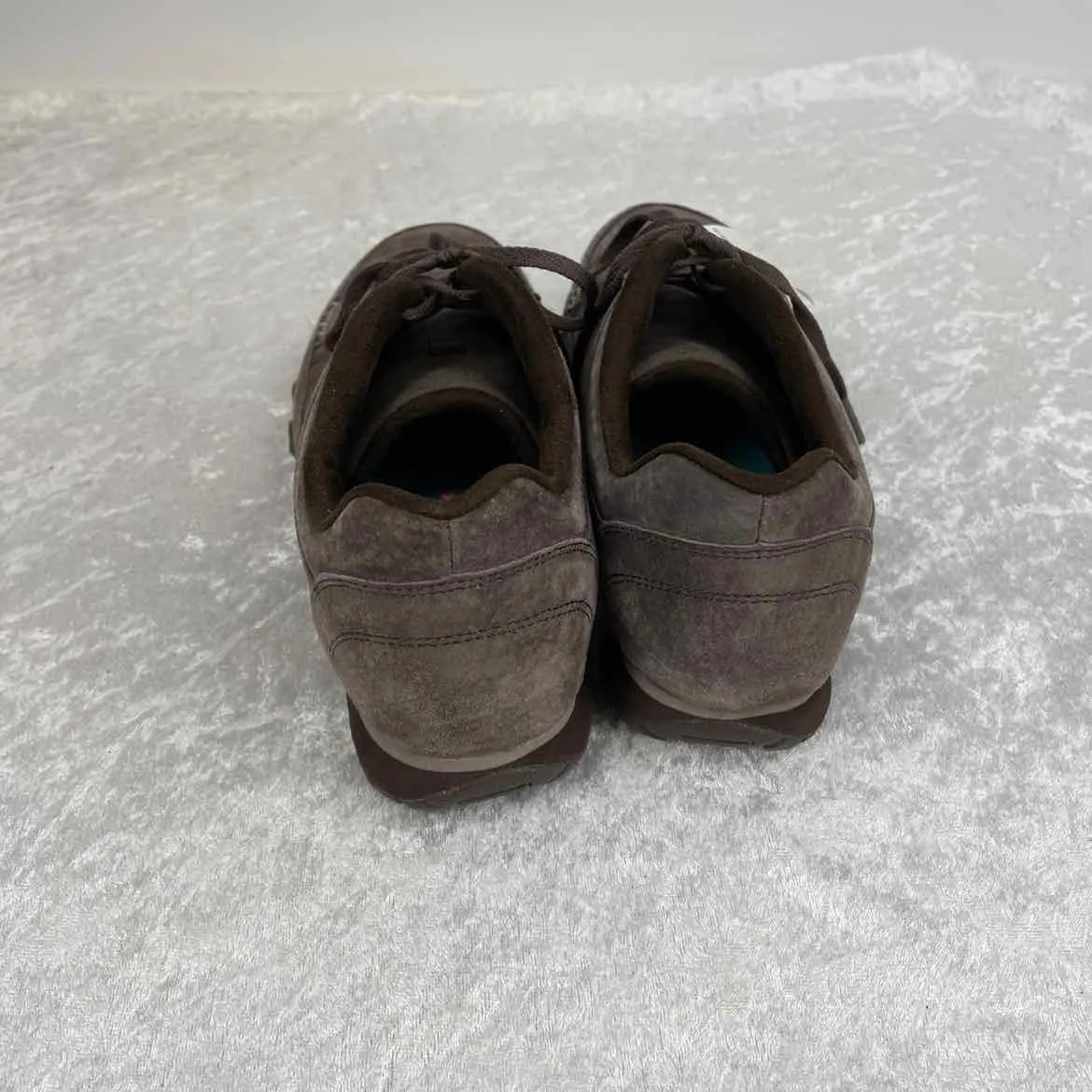 Skechers Women Size 9 Taupe man-made Lace Up Sneakers