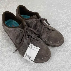 Skechers Women Size 9 Taupe man-made Lace Up Sneakers Skechers Women Size 9 Taupe man-made Lace Up Sneakers