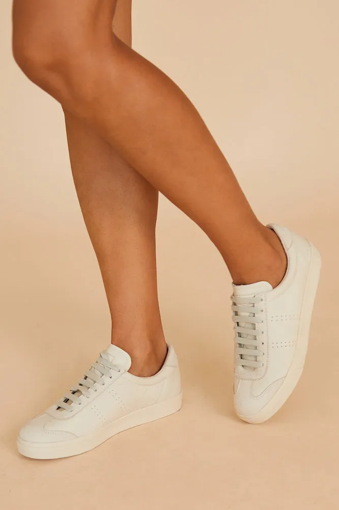 SUPERGA 2843 Club S Cap Sneakers Tumbled Butter