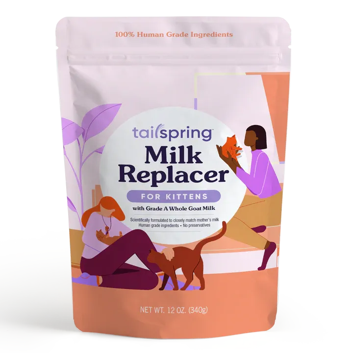 Tailspring Milk Replacer for Kittens 12oz (340g) powder