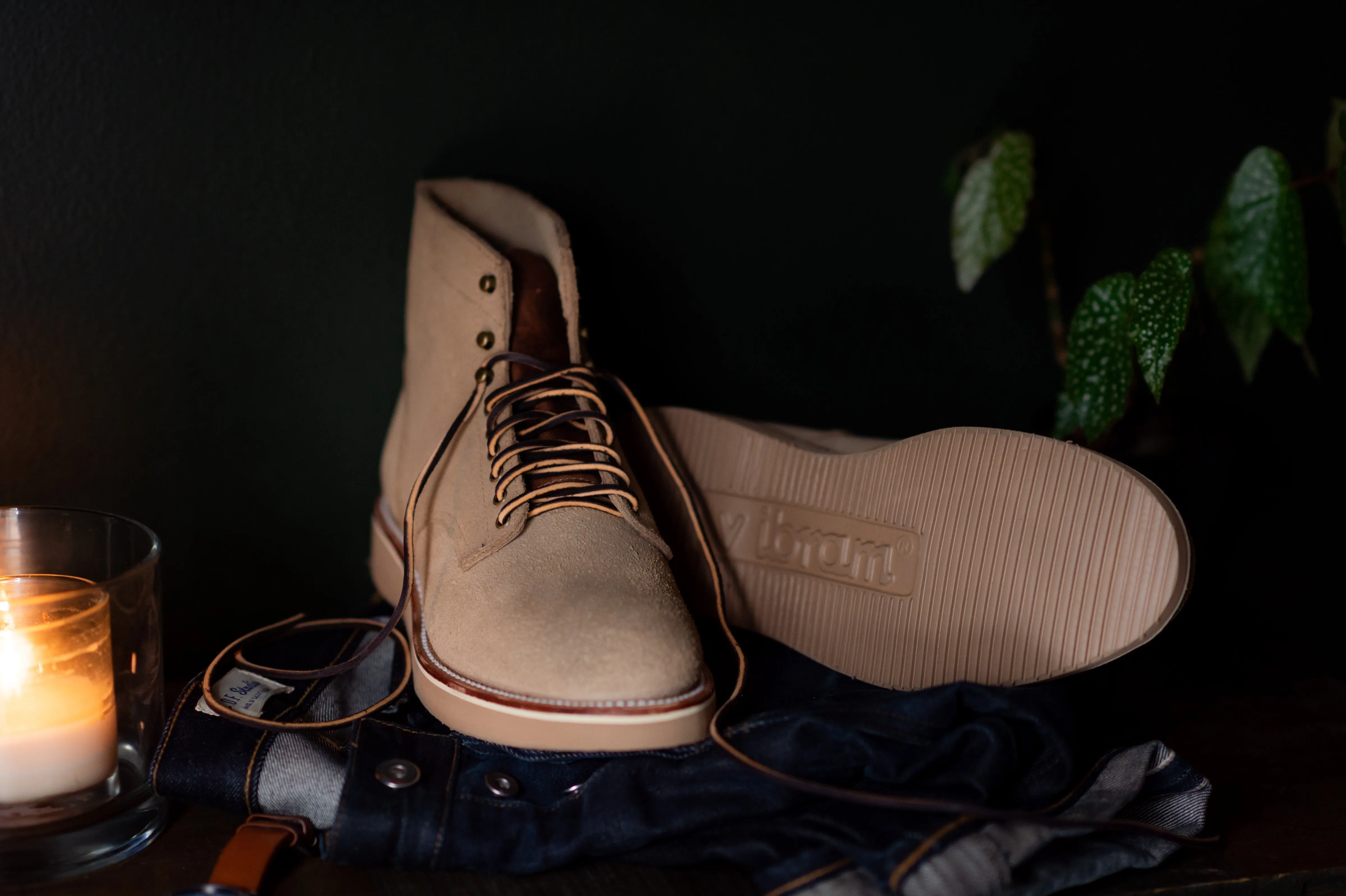 Triple Down Boot - Desert Oasis Roughout