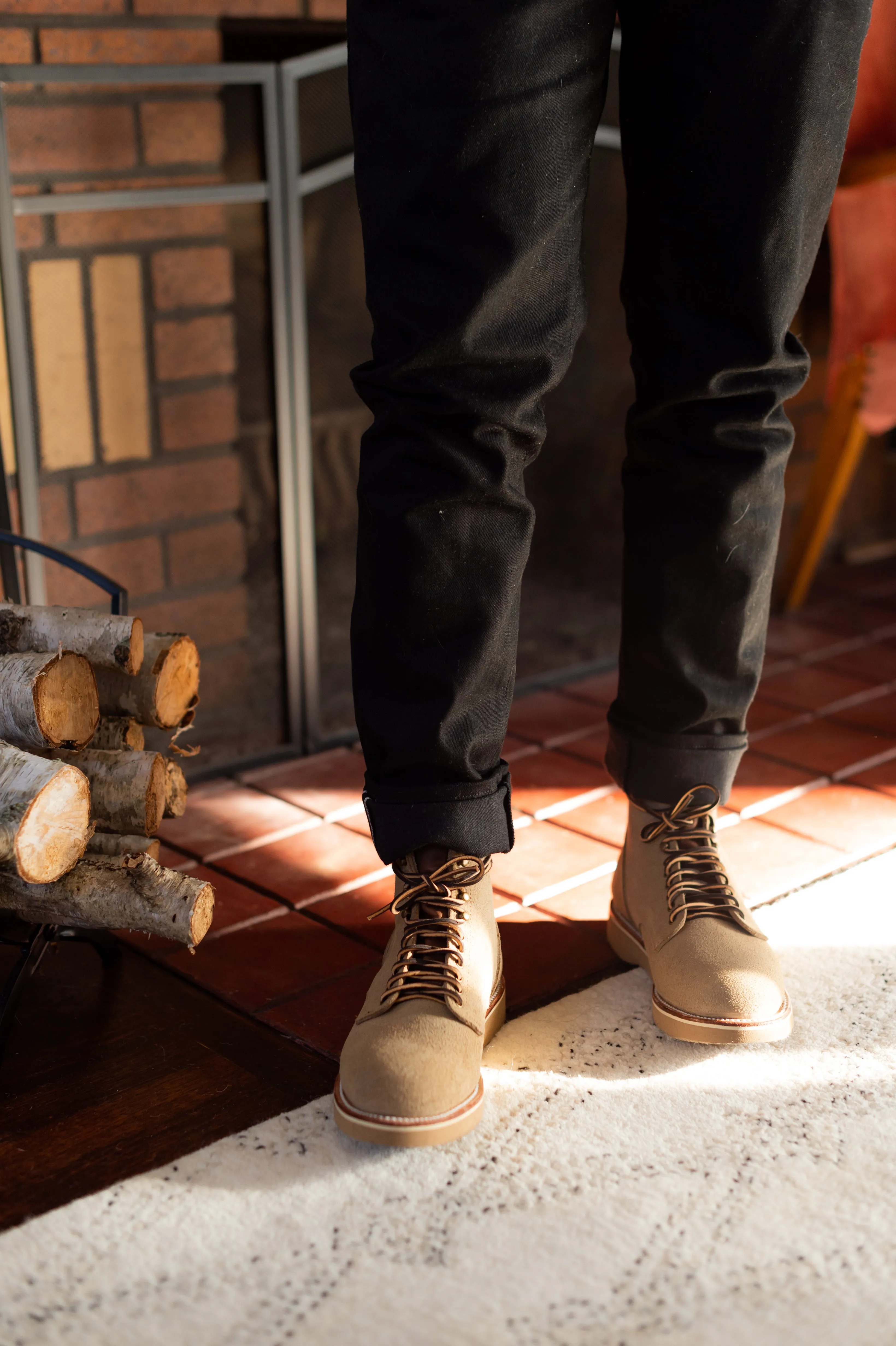 Triple Down Boot - Desert Oasis Roughout