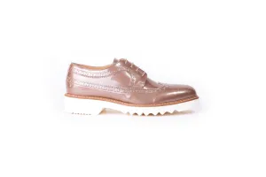 Women's Patent Mushroom Brown Brogue Wingtip EX 354 (2017)
