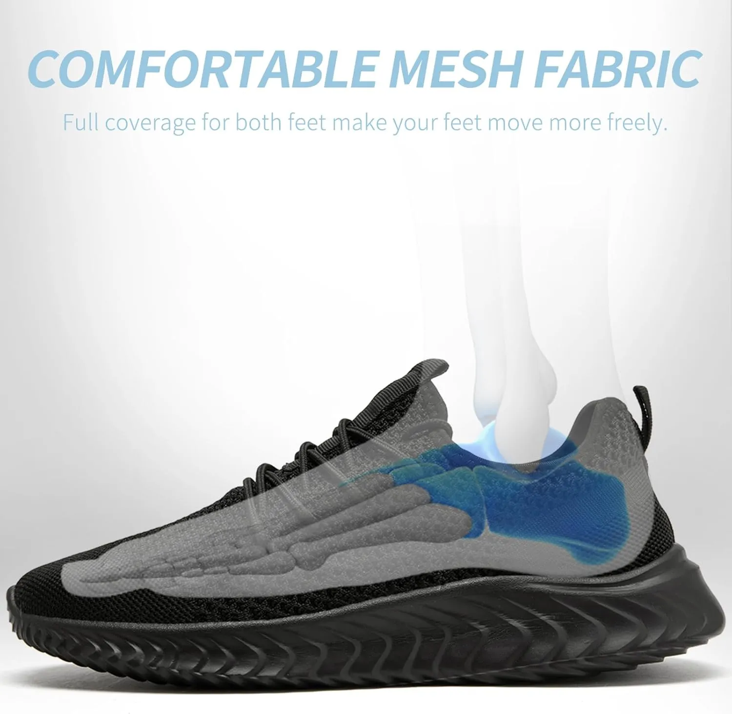 Women's Tennis Running Shoes Lightweight Slip On Walking Shoes Breathable Athletic Sport Gym Workout Jogging Fitness Sneaker
