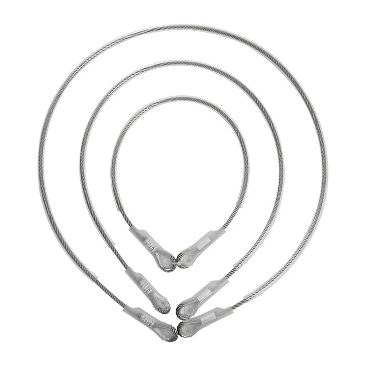 XINDA XD-S9852 Steel Cable Anchor Point Climbing Aerial Work Rescue Steel Wire Rope, Size: 150cm