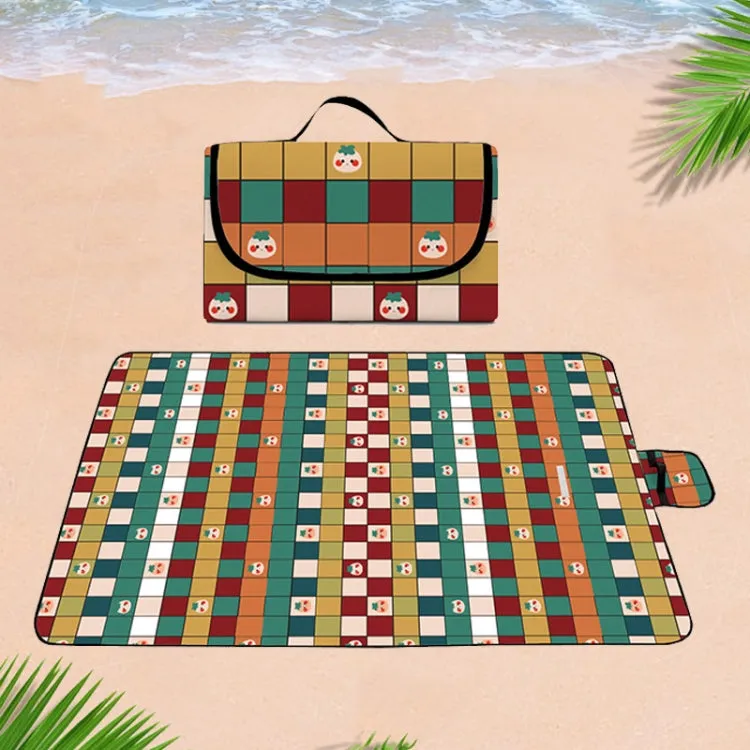 Y017 Outdoor Thickened Moisture-proof Waterproof Portable Camping Mat(2x2m)