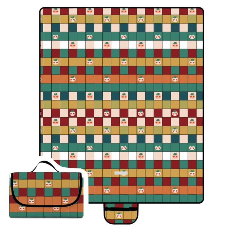 Y017 Outdoor Thickened Moisture-proof Waterproof Portable Camping Mat(2x2m)