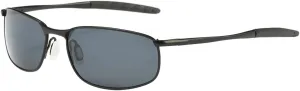 ZHILE Polarized Sunglasses for Men, 8-base Curve Wrap Metal Frame for Fishing Sporting Driving with Sunglasses Case